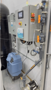 grow facility ozone system for irrigation sanitation and extra oxygen to the root zone